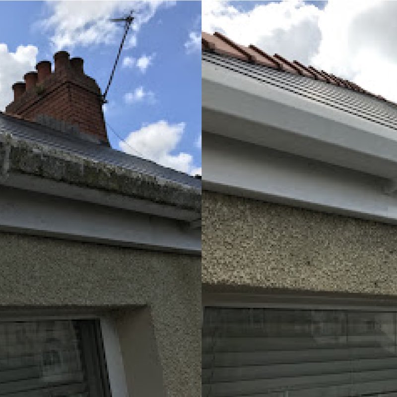 Gutter cleaning in Cardiff